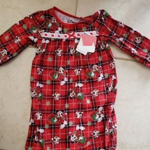 Disney Christmas Night Dress 3T